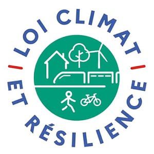 Logo de la loi climat et résilience pour illustrer l'évolution de la RSE